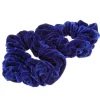 2 Chouchous velours XXL bleu