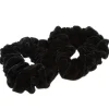2 Chouchous velours XXL noir