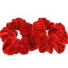 2 Chouchous velours XXL rouge
