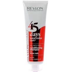 2 en 1 Shampooing et soin cheveux colorés 45 Days rouge dangerous reds