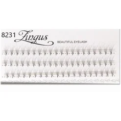 60 faux cils individuels en soie