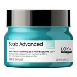 Argile 2-en-1 purifiante anti-gras Scalp Advanced 250ml
