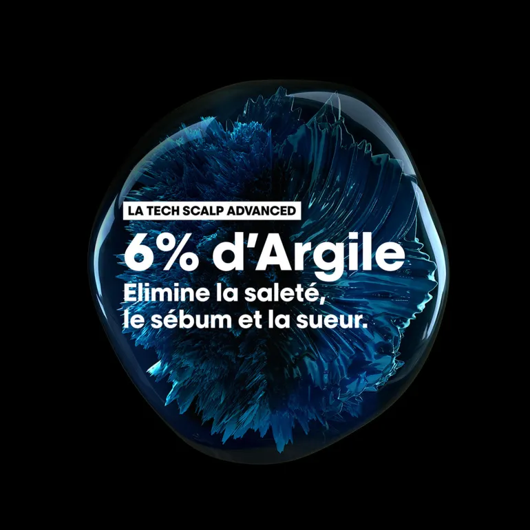 Argile 2-en-1 purifiante anti-gras Scalp Advanced 250ml