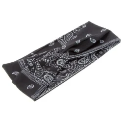 Bandeau façon bandana Noir