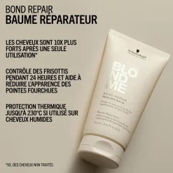 Baume réparateur sans rinçage Blondme Bond Repair