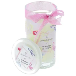 Bougie collab Jewel Candle et La Boutique du Coiffeur Édition Limitée