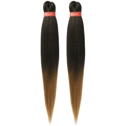 Cheveux à tresser pré-etirés 2 x 46" T1B / 27