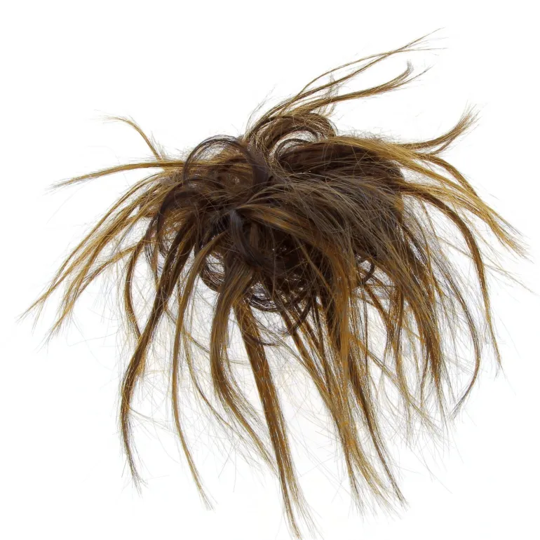 Chouchou cheveux éclaté Chocolat