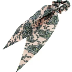Chouchou foulard bandana vieux rose