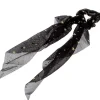 Chouchou foulard étoilé noir