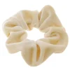 Chouchou velours beige