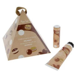 Coffret de Noel Mains et Levres macaron