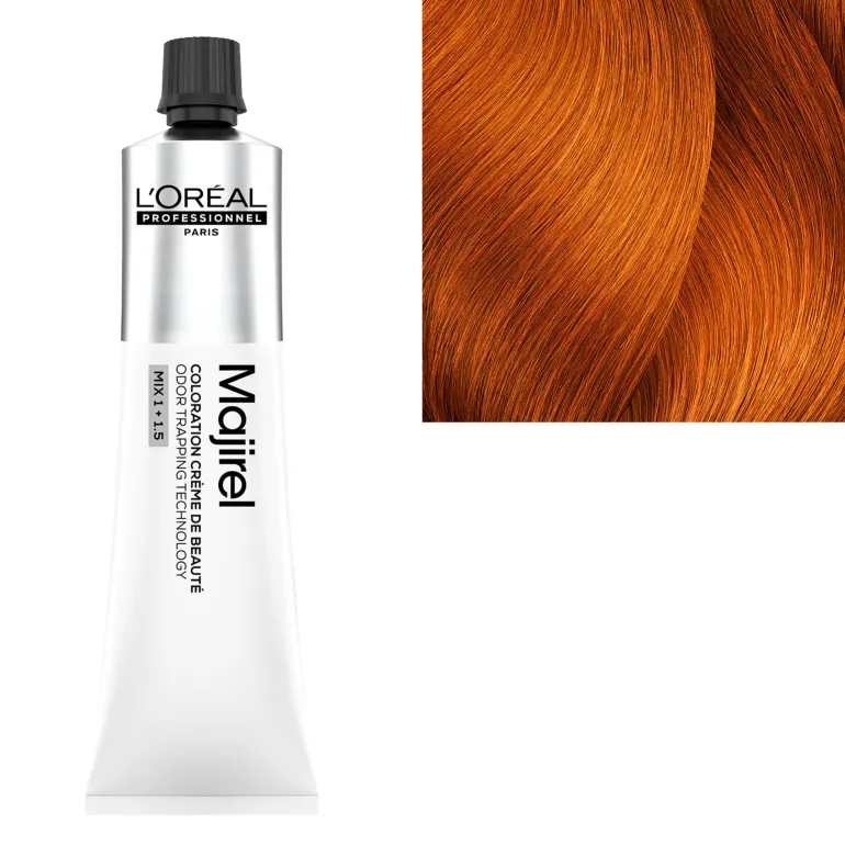 Coloration crème de beauté Majirel 7.43 blond cuivré doré