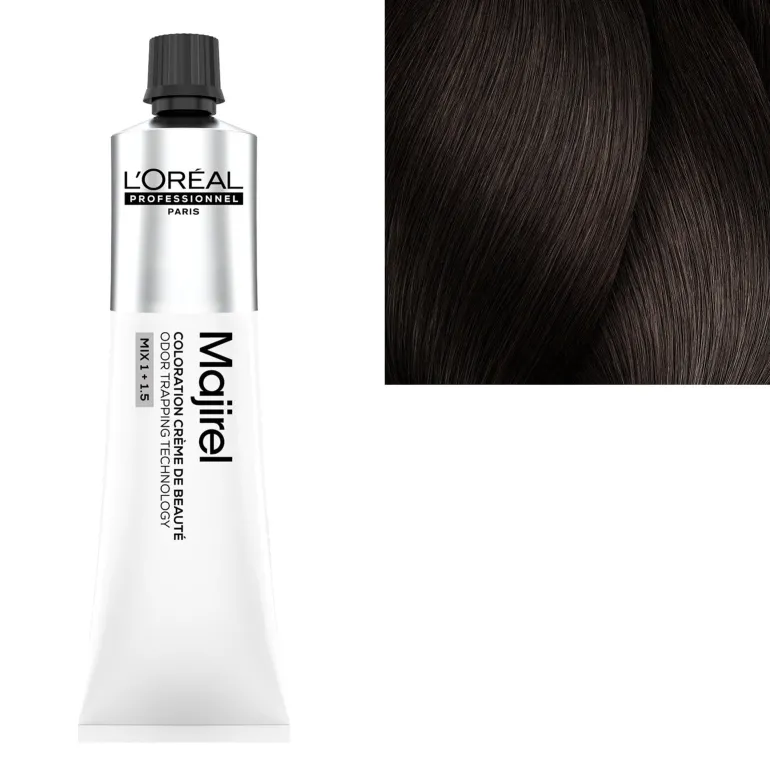 Coloration crème de beauté Majirel 5.18 châtain clair cendré mocca