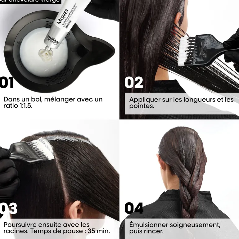 Coloration crème de beauté Majirel 8.13 blond clair cendré doré
