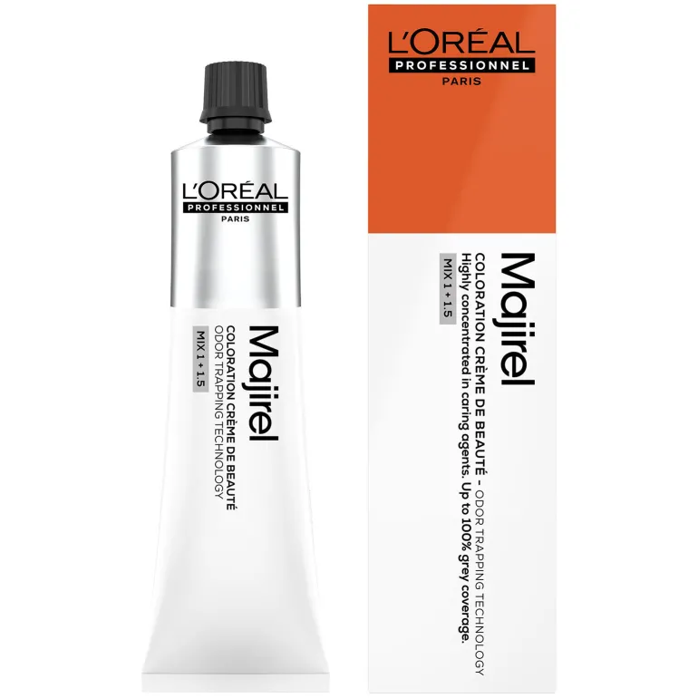 Coloration crème de beauté Majirel 4.45 châtain cuivré acajou