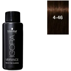 Coloration demi-permanente Igora Vibrance 4-46