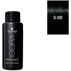 Coloration demi-permanente Igora Vibrance 3-00