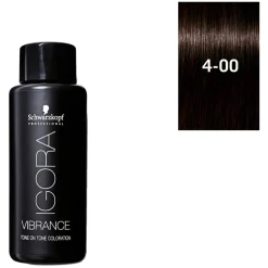 Coloration demi-permanente Igora Vibrance 4-00