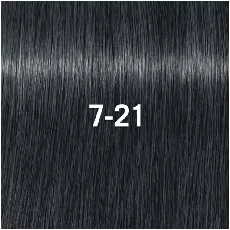 Coloration demi-permanente Igora Vibrance 7-21 ashy cedar