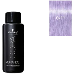 Coloration demi-permanente Igora Vibrance 0-11 booster cendré