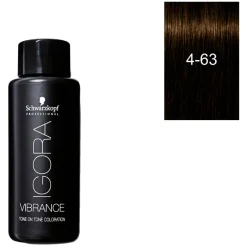 Coloration demi-permanente Igora Vibrance 4-63