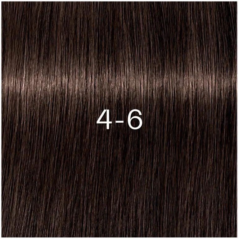 Coloration Igora Zero Amm 4-6 châtain chocolat
