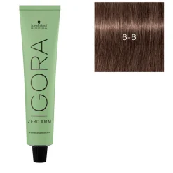 Coloration Igora Zero Amm 6-6 blond foncé chocolat