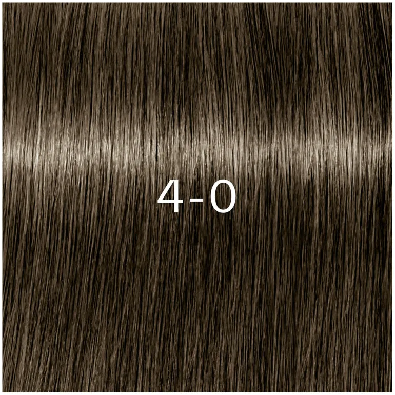 Coloration Igora Zero Amm 4-0 châtain naturel