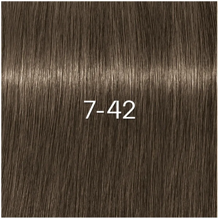 Coloration Igora Zero Amm 7-42 blond beige irisé
