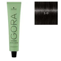 Coloration Igora Zero Amm 1-0 noir naturel