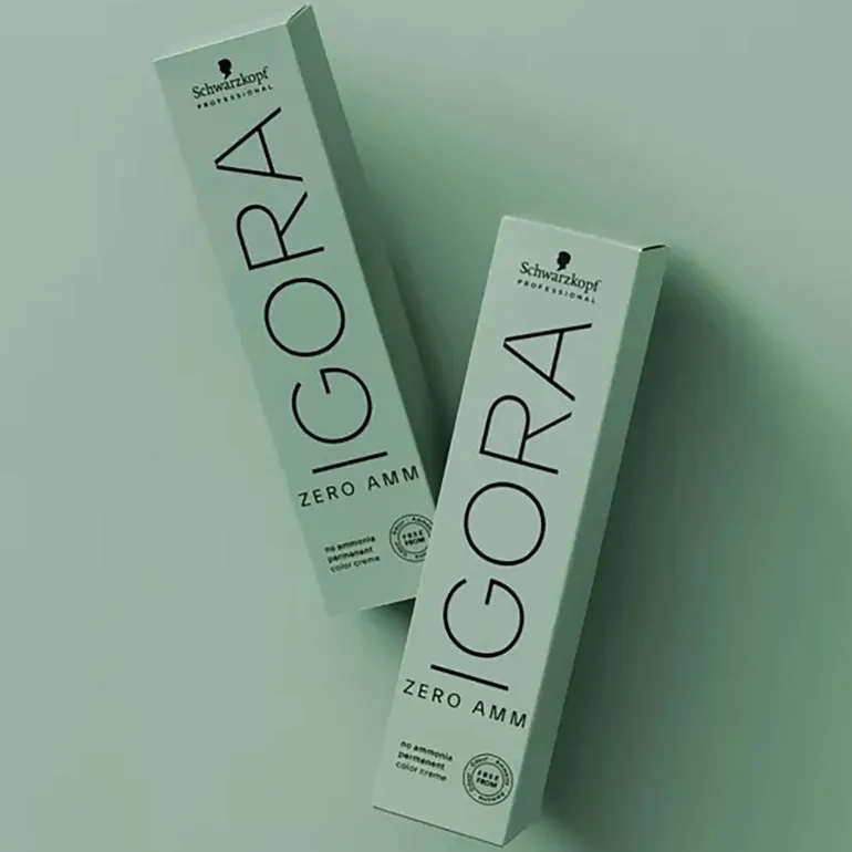 Coloration Igora Zero Amm 7-60 blond cover chocolat