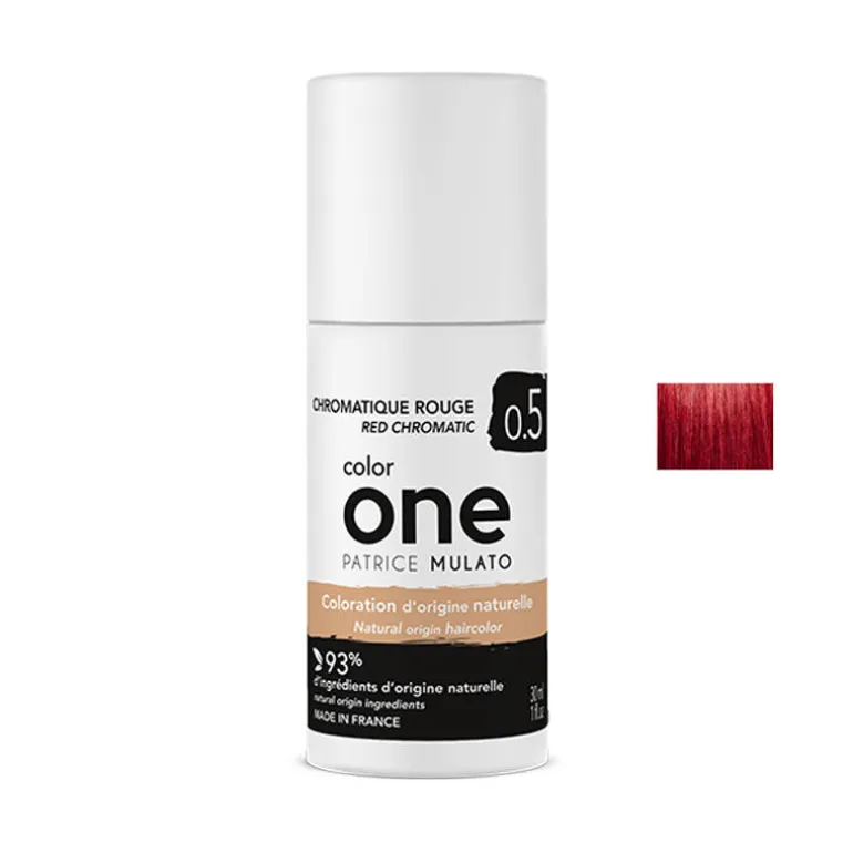 Coloration naturelle Color One Chromatique 30 ml 0.5 rouge