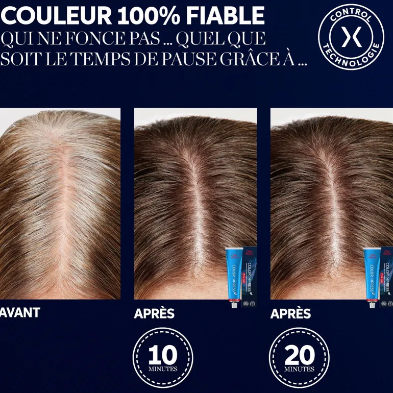 Coloration permanente Color Xpress 7/1 blond cendré