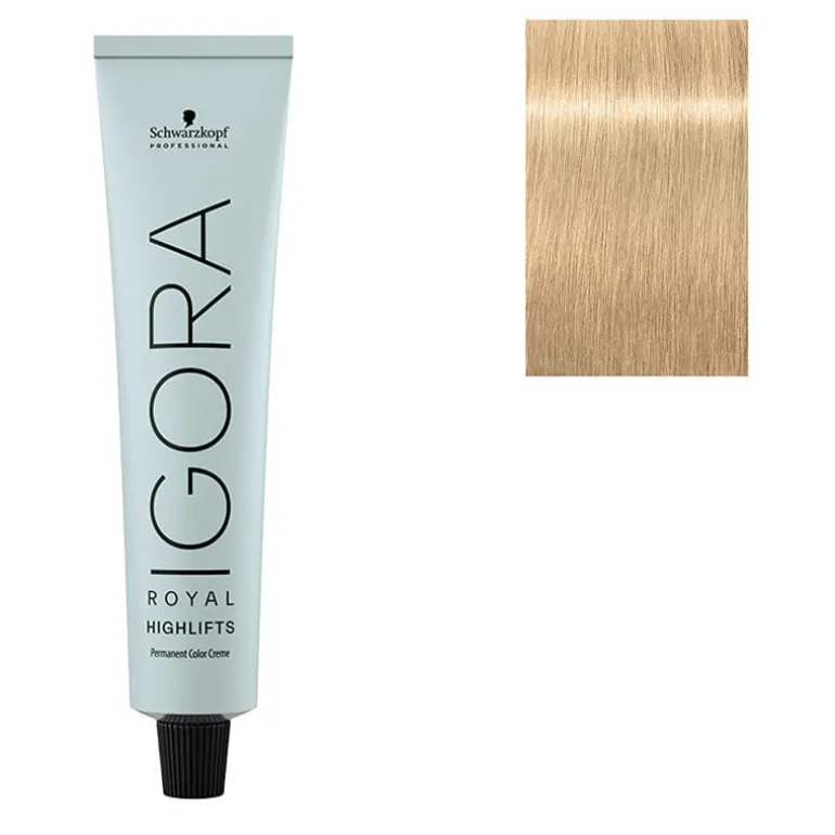 Coloration permanente Igora Royal 10-4 blond très très clair beige