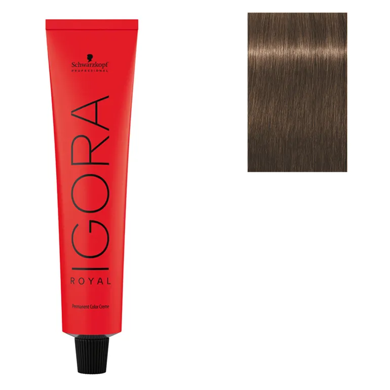 Coloration permanente Igora Royal 6-65 blond foncé chocolat doré