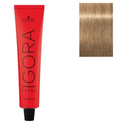 Coloration permanente Igora Royal 8-4 blond clair beige