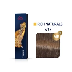 Coloration permanente Koleston Perfect Me+ 7/17 blond cendré marron