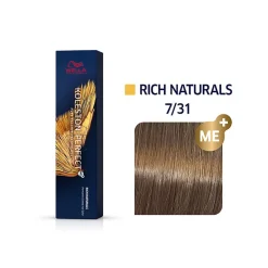 Coloration permanente Koleston Perfect Me+ 7/31 blond doré cendré
