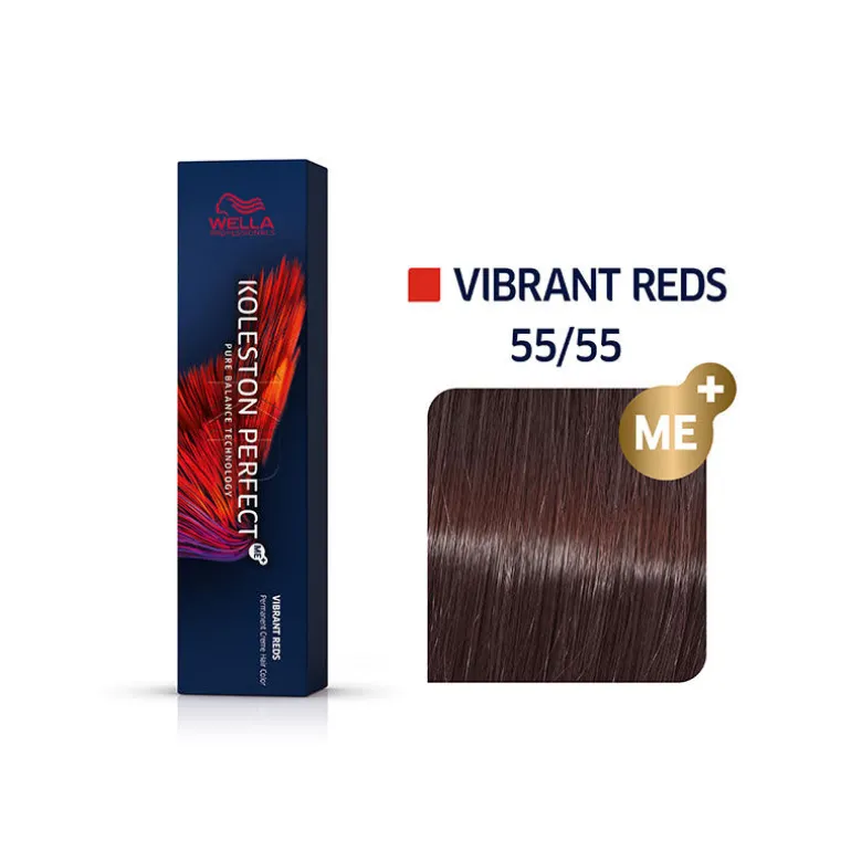 Coloration permanente Koleston Perfect Me+ 55/55 châtain clair acajou intense