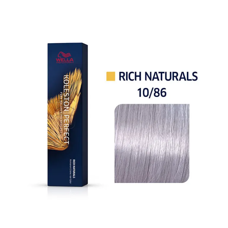 Coloration permanente Koleston Perfect Me+ 10/86 blond très très clair perlé violine