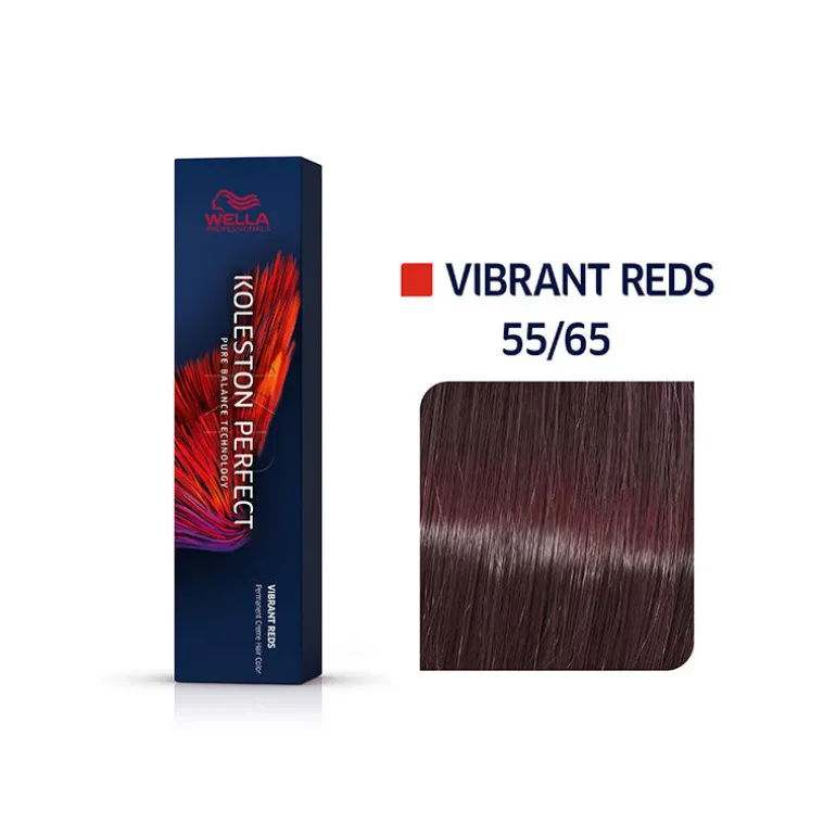 Coloration permanente Koleston Perfect Me+ 55/65 châtain clair violine acajou intense