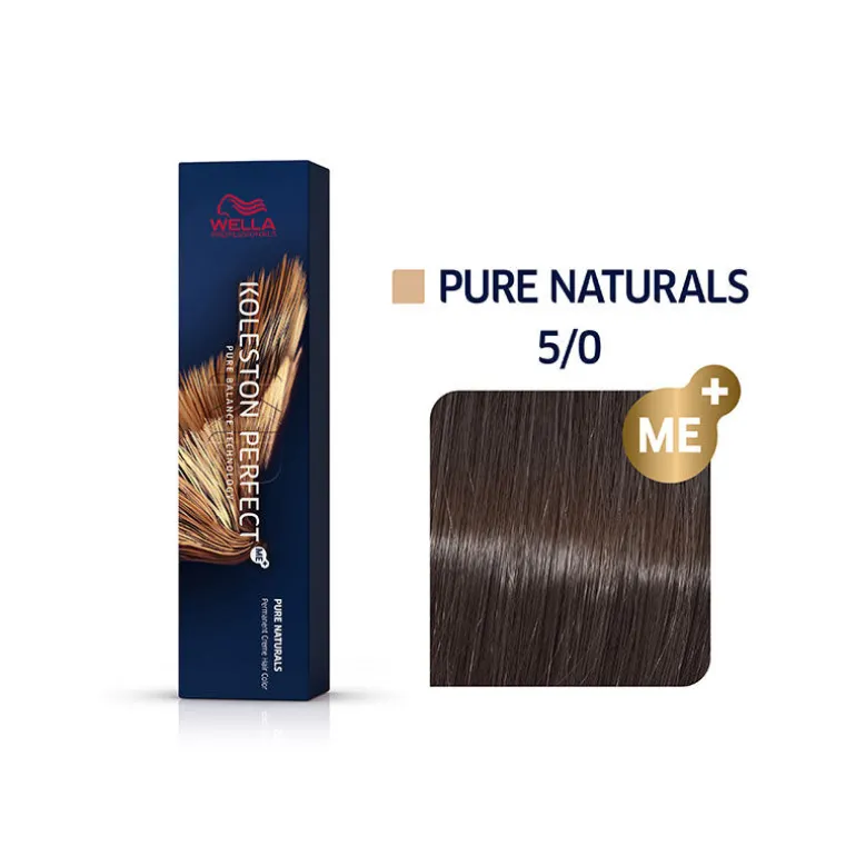 Coloration permanente Koleston Perfect Me+ 5/0 châtain clair naturel froid