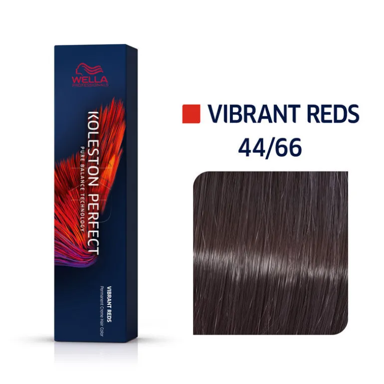 Coloration permanente Koleston Perfect Me+ 44/66 châtain intense violine intense