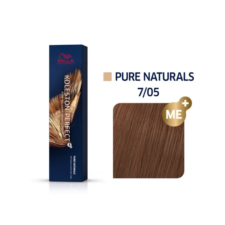 Coloration permanente Koleston Perfect Me+ 7/05 Blond Burnt Honey