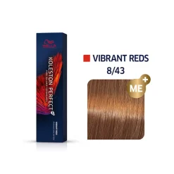 Coloration permanente Koleston Perfect Me+ 8/43 blond clair cuivré doré