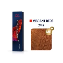 Coloration permanente Koleston Perfect Me+ 7/47 blond cuivré marron