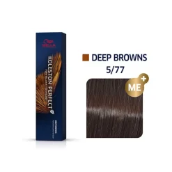 Coloration permanente Koleston Perfect Me+ 5/77 châtain clair marron intense