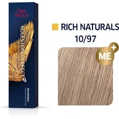 Coloration permanente Koleston Perfect Me+ 10/97 blond super clair fumé marron