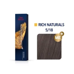 Coloration permanente Koleston Perfect Me+ 5/18 châtain clair cendré perlé